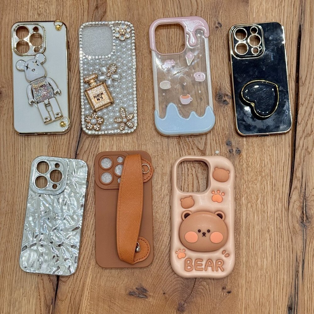 Bundle of 6 iPhone 15 PRO cases - Picture 1 of 5